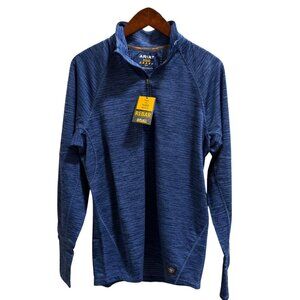 Ariat Men's Gridwork Baselayer 1/4 Zip T-Shirt NWT